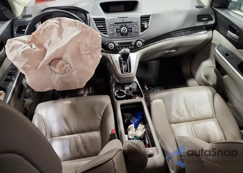 2014 Honda Cr-V Exl z USA, uszkodzony, nr VIN 5J6RM4H75EL077144